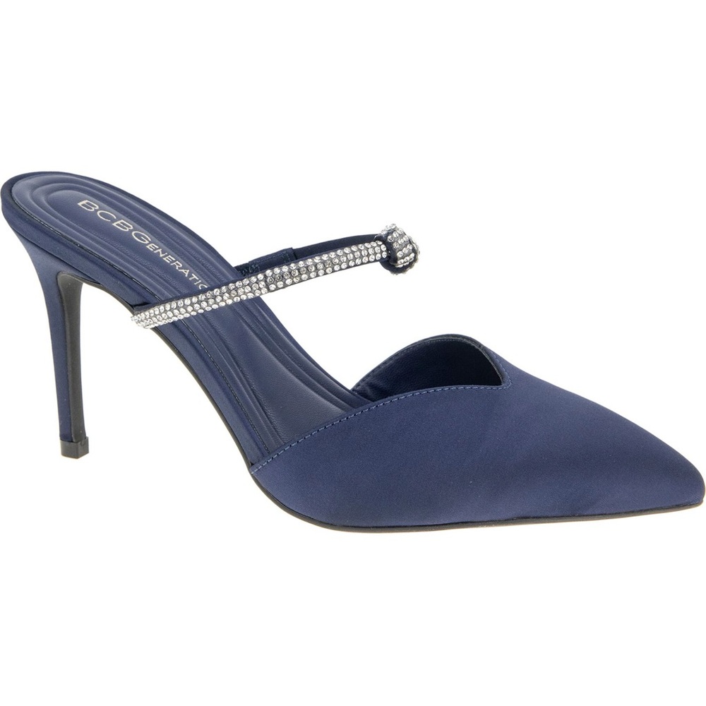BCBGeneration Women's Berla Navy Blue Pointed Toe Mule